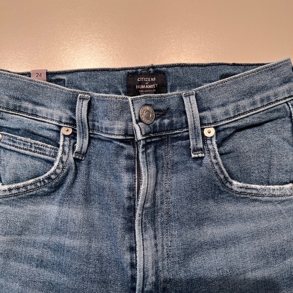 Citizens of Humanity, Chrissy High Rise Skinny, Size: 24 - Picture 2 of 5